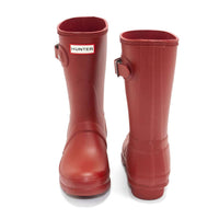 HUNTER Women's Original Short Rain Boots in military red - women's shoe - view 4