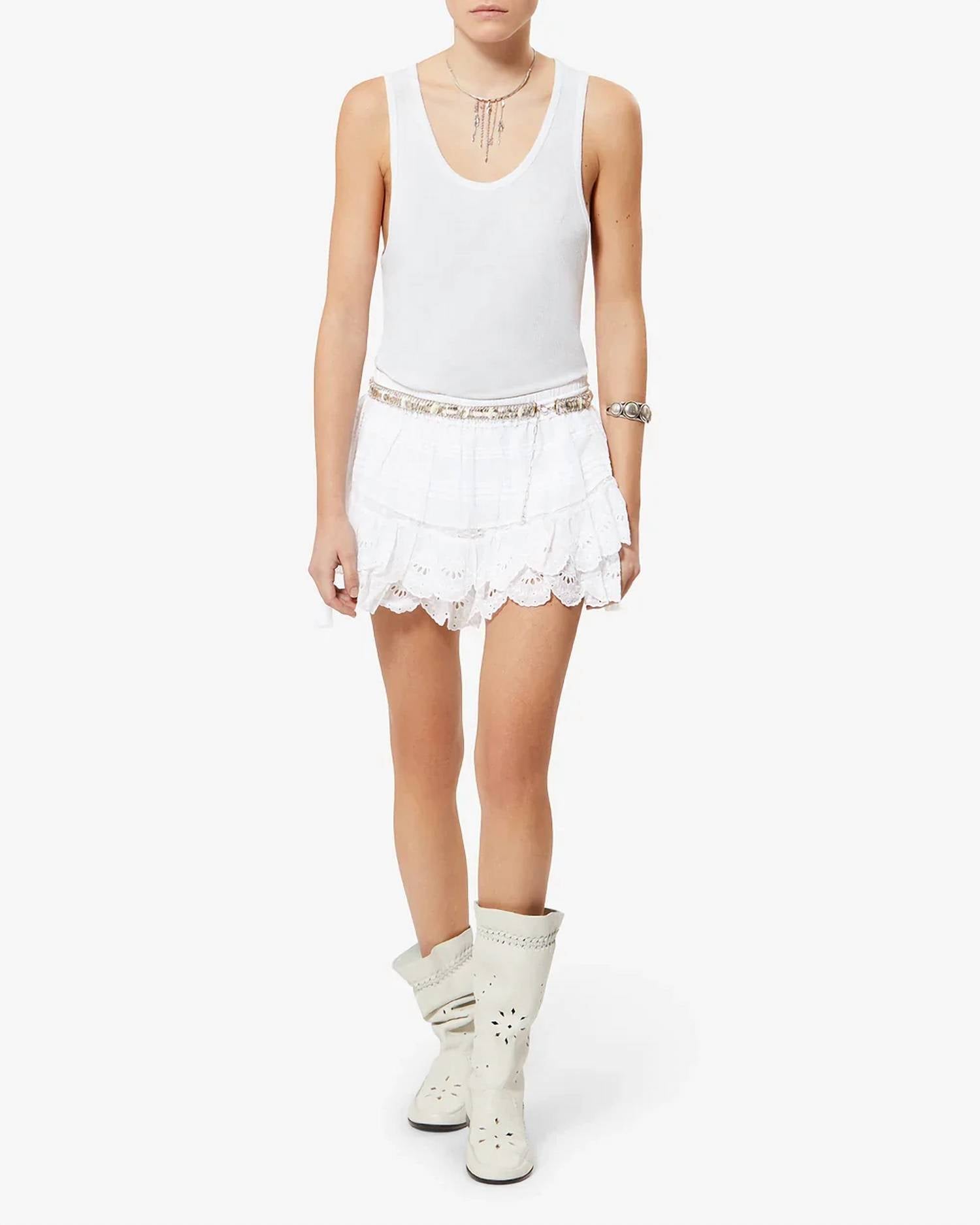 Isabel Marant - Puria Ruffled Pull-on Short
