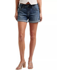 Silver Jeans Co - Women's Roll Cuff Denim Shorts