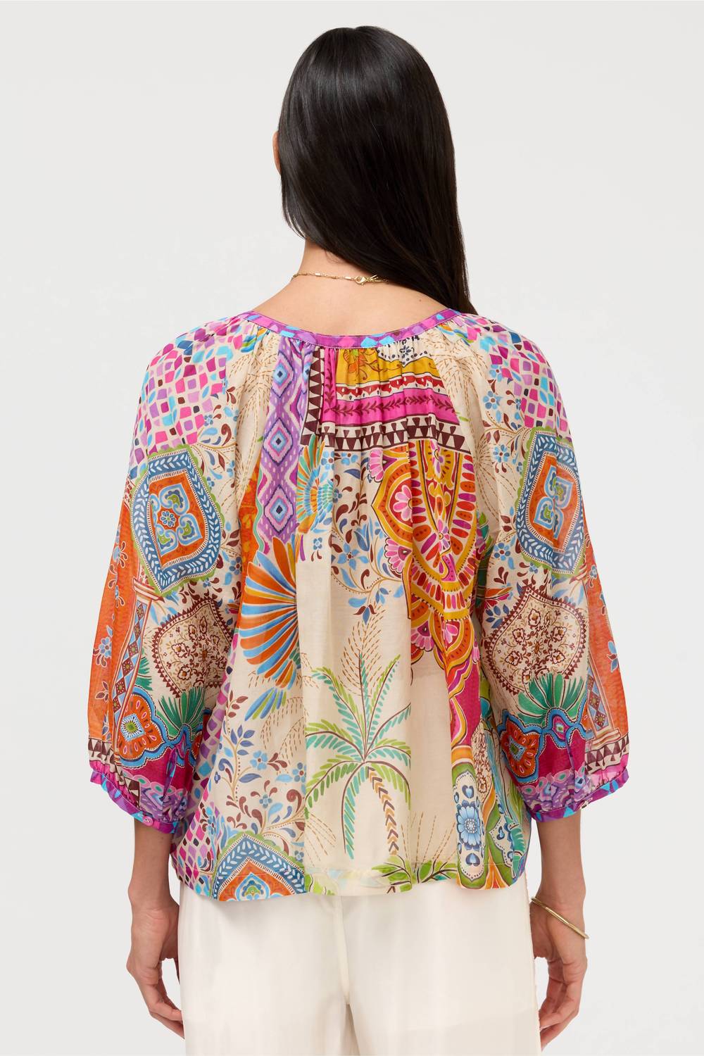 Johnny Was - MICHAELLA PEASANT BLOUSE