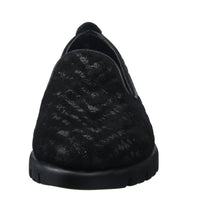 The FLEXX Women's Smokin Hot Loafer in gunmetal black - women's flats - view 4
