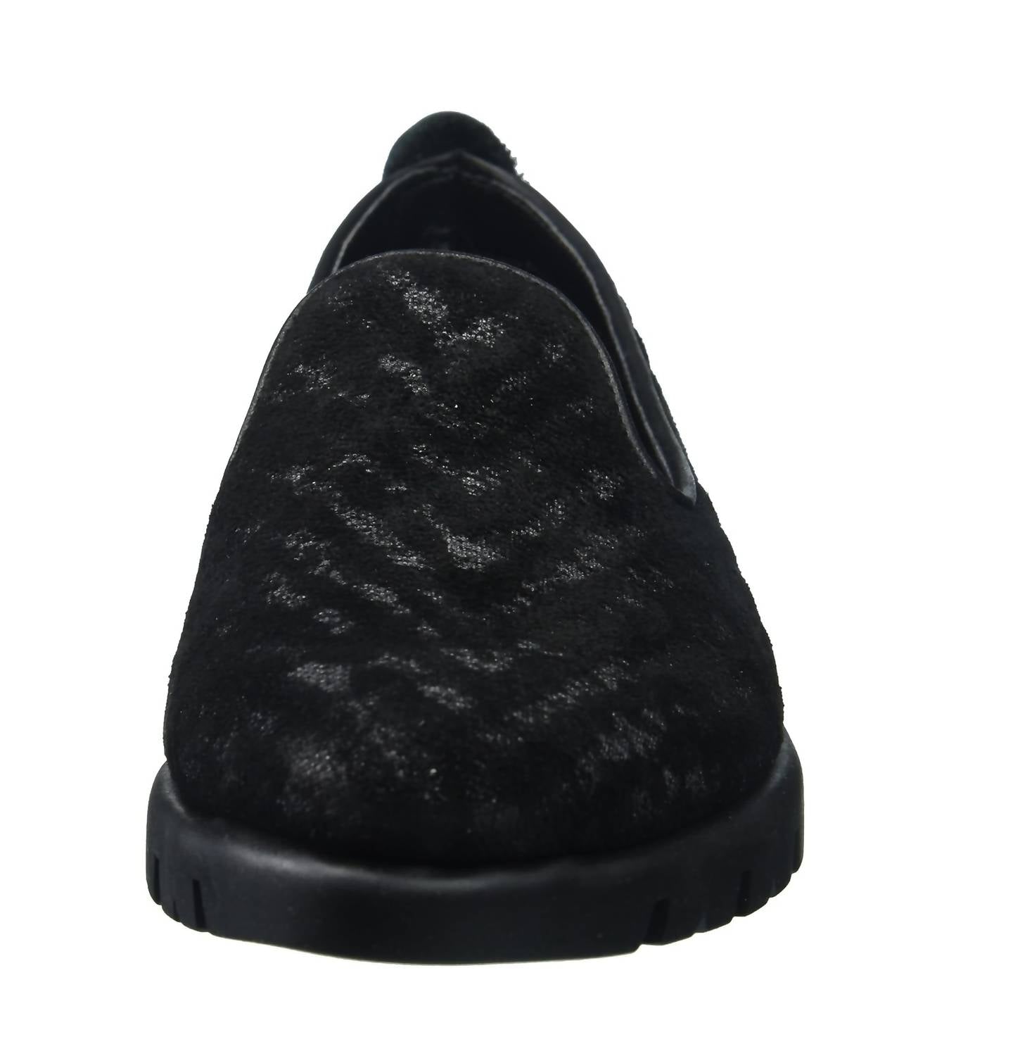 The FLEXX Women's Smokin Hot Loafer in gunmetal black - women's flats - view 4