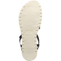 Sun + Stone Women's Islla Crisscross Slide Wedge Sandals in black - women's sandal - view 4