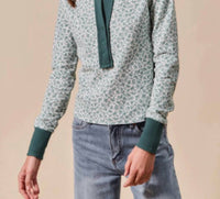 So Me - Fishers Floral Henley Top