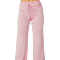 French Kyss - Drawstring Wide-Leg Pant