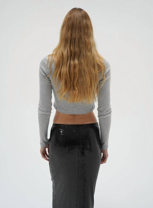 Lna - Holt Turtleneck Crop Sweater