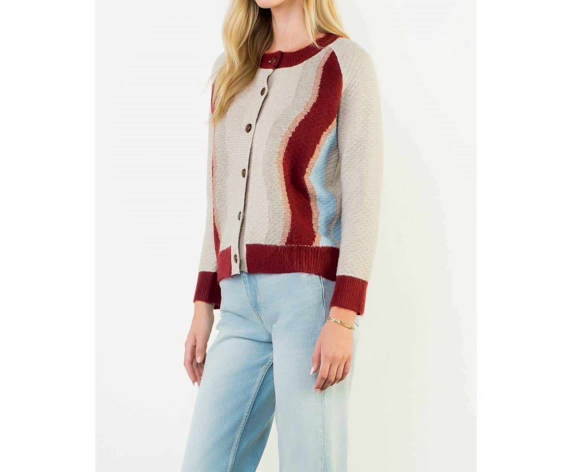 Thml - Knitted Long Sleeve Cardigan