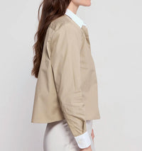 The Shirt - Long Sleeve Boxy Crop Top