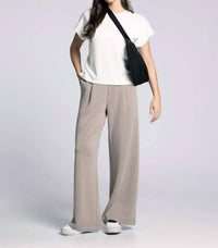 Thread & Supply Frida Straight Leg Pants in taupe - women's pants