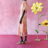 CELiA B Samphire Dress in pink multi - women's dress - alternate view