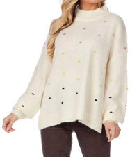Mudpie - NOVIE POM POM SWEATER