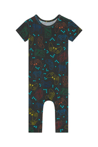 Posh Peanut - Boy's Short Sleeve Basic Romper