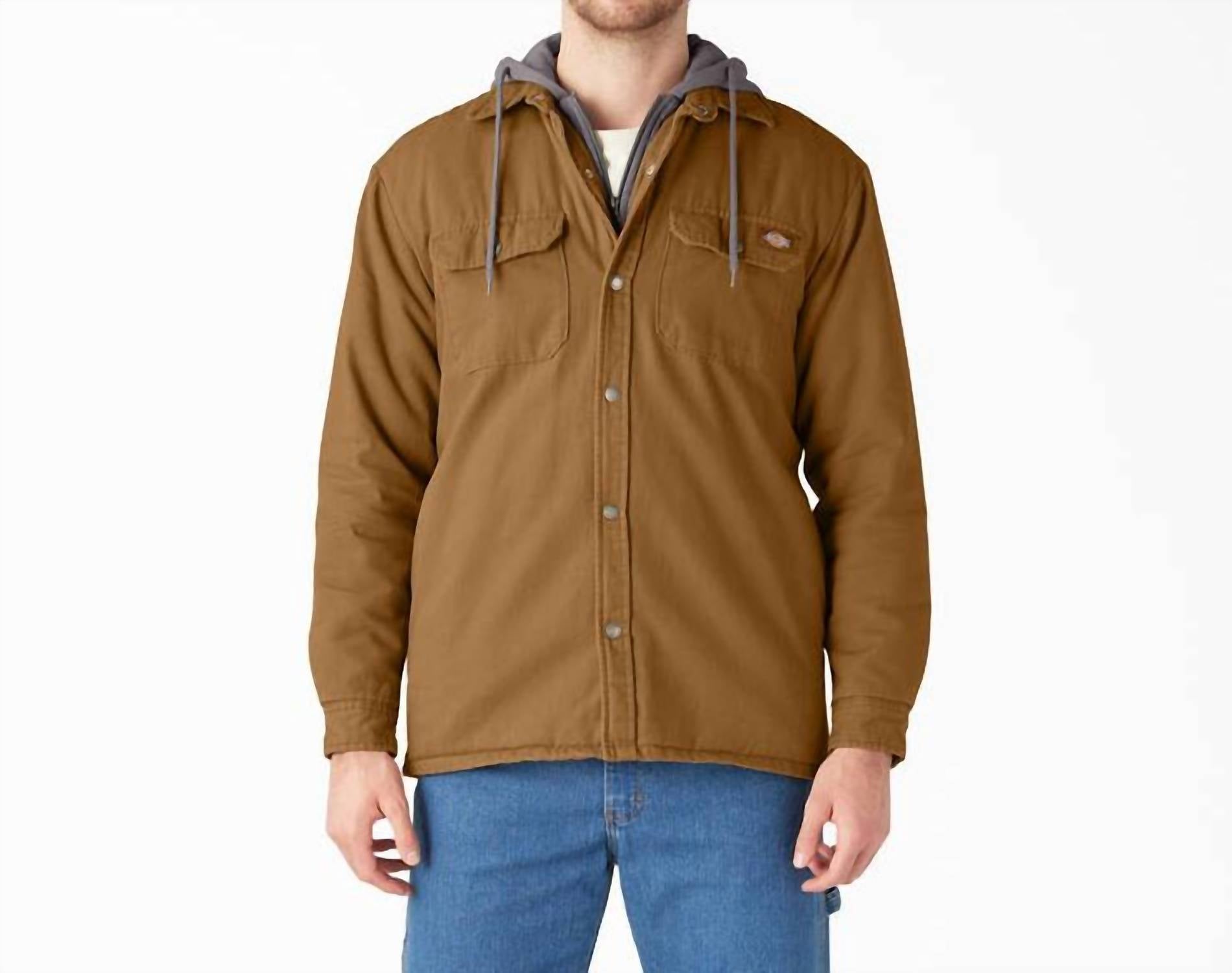 Dickies - Water Repellent Duck Hooded Shirt Jacket