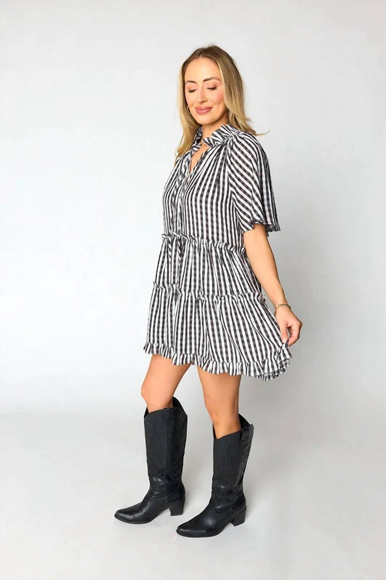 Buddylove - Lakin Check Dress