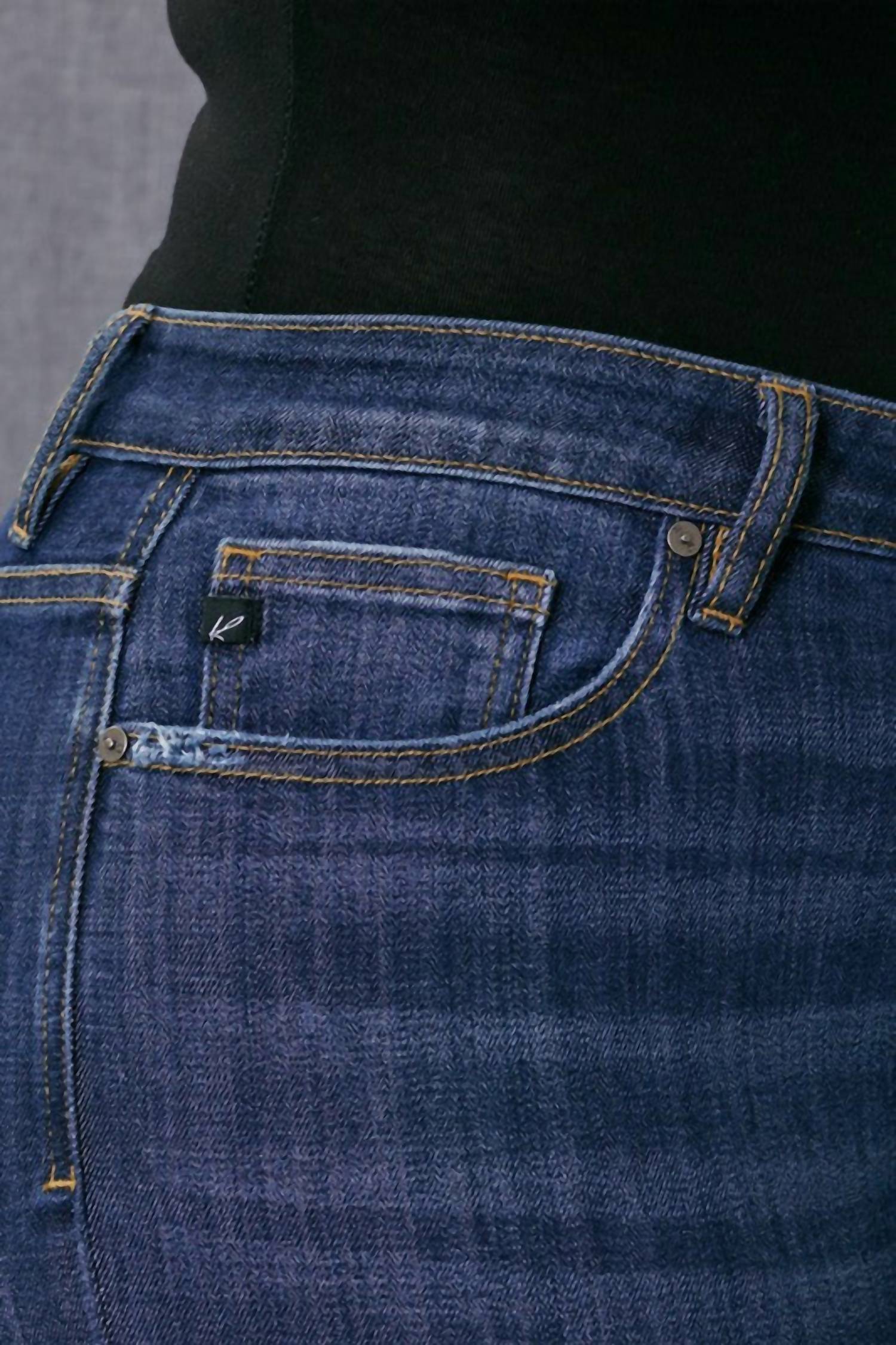 KanCan Mid Rise Flare Jean - Plus in ashlee - women's jeans - view 6