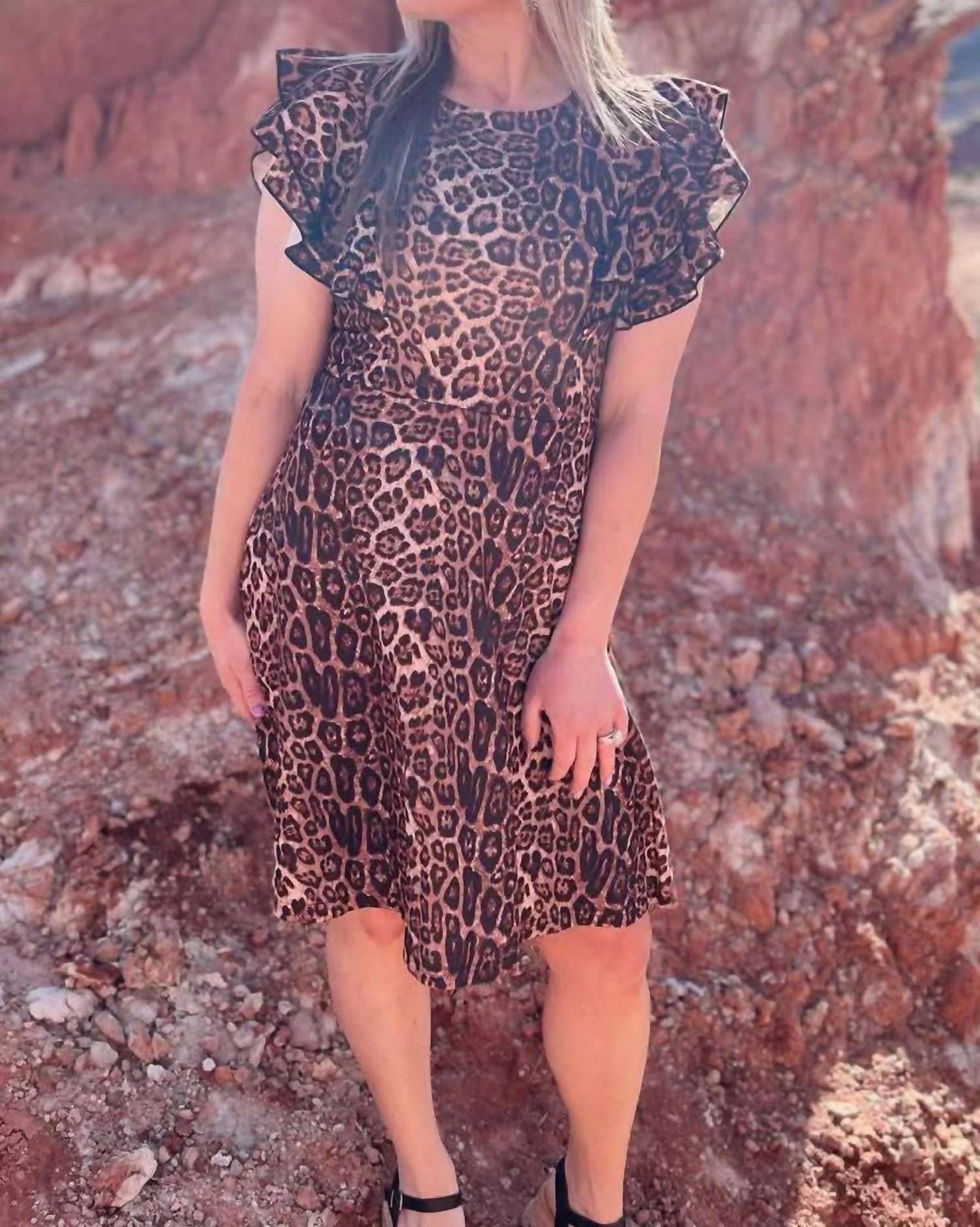 Sterling Kreek - Hear Me Roar Mini Dress
