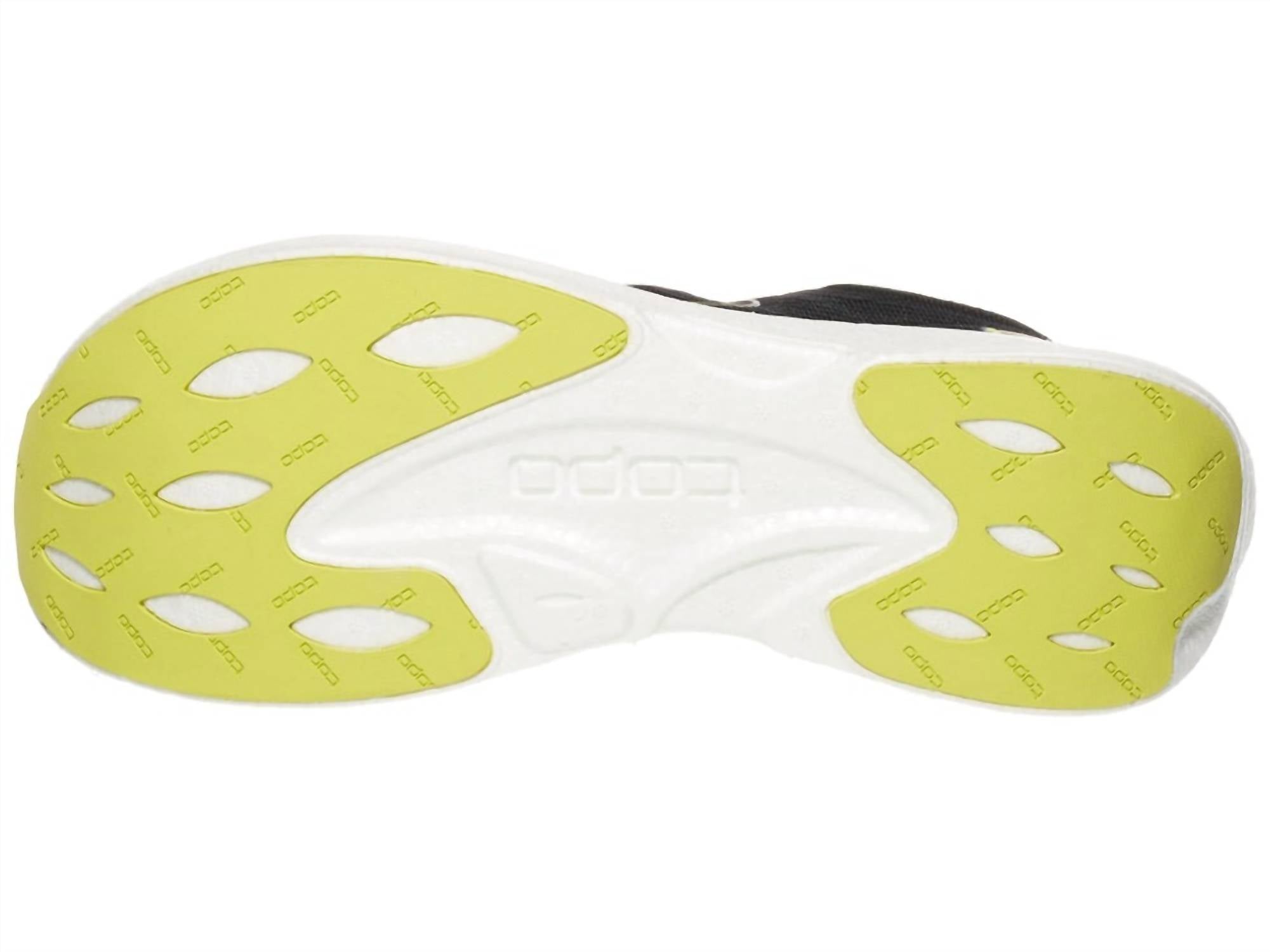 Topo Athletic Men's Cyclone 3 Athletic Shoes in black lime - men's sneaker - view 5