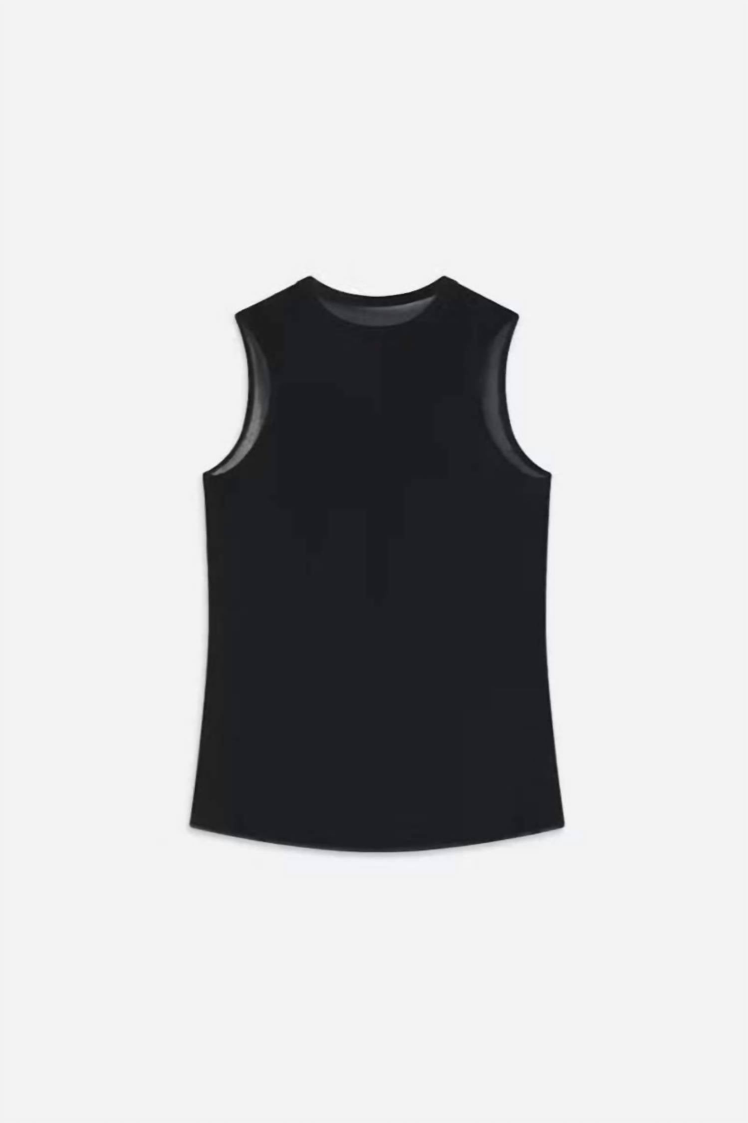 Frame - Sleeveless Ruffle Trim Blouse