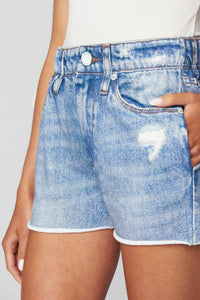Blanknyc - Womens' Luxury Clothing French Terry Printed Denim Short
