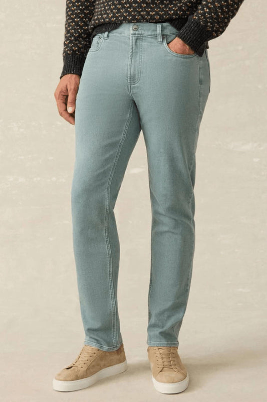 Faherty - Stretch Terry 5 Pocket Pants
