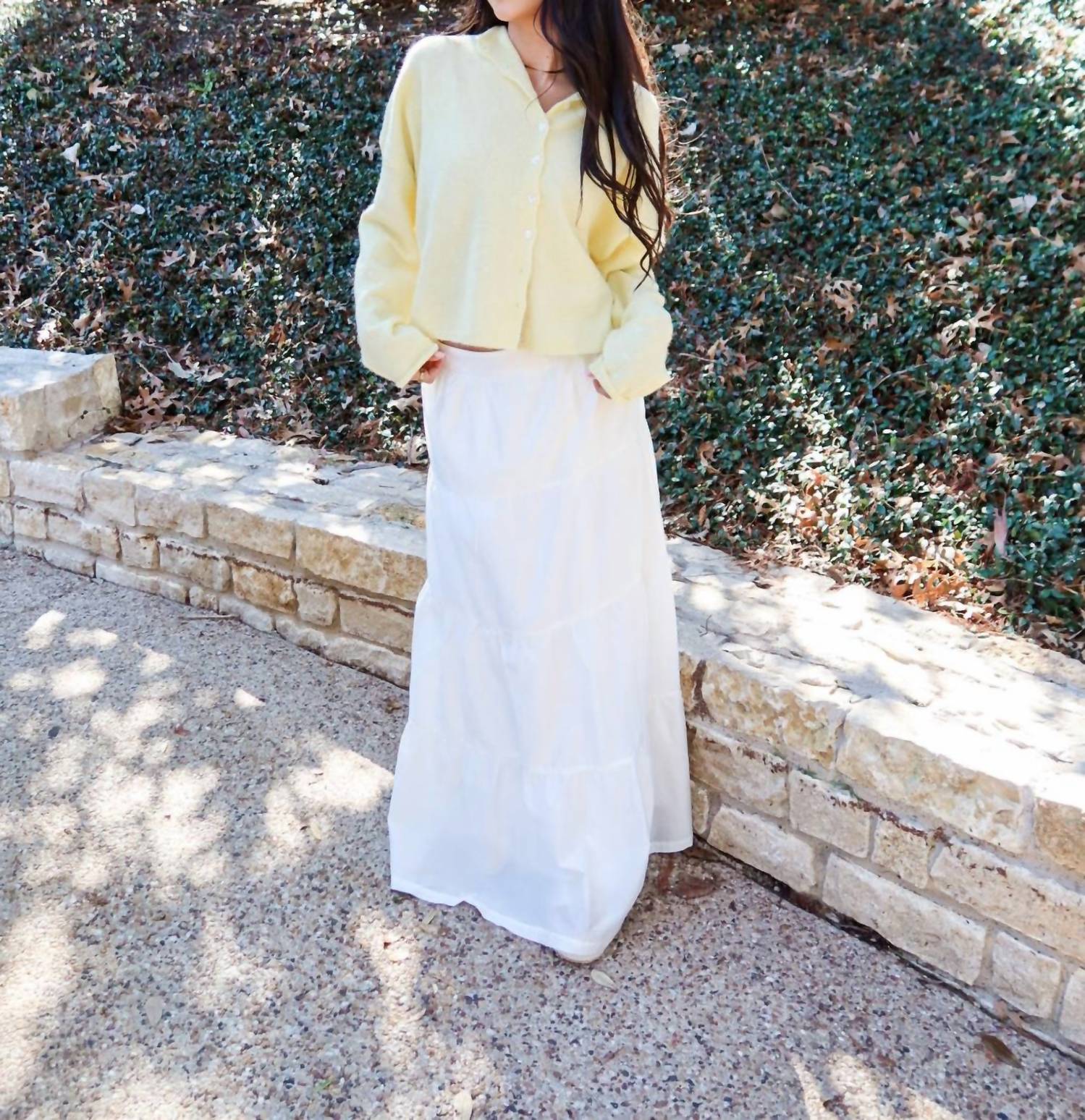 Crescent - Women's Daisy Tiered Maxi Skirt