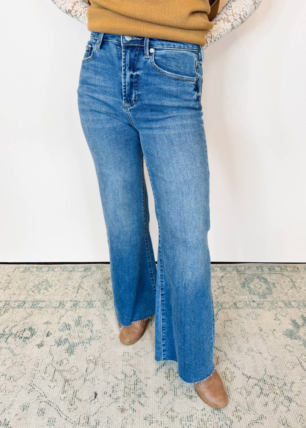 Dear John Denim - Fiona Wide Leg Jeans