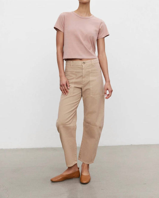 Velvet By Graham & Spencer - Brylie Sanded Twill Utility Pant