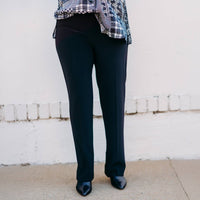 Multiples Women's Slim-sation Relaxed Leg Pant in intgry - women's pants