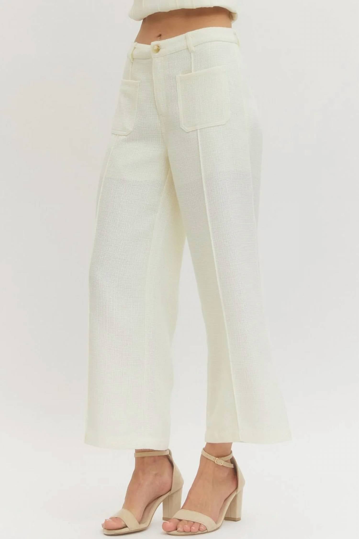 Entro - Best Of Both Worlds Wide Leg Pants