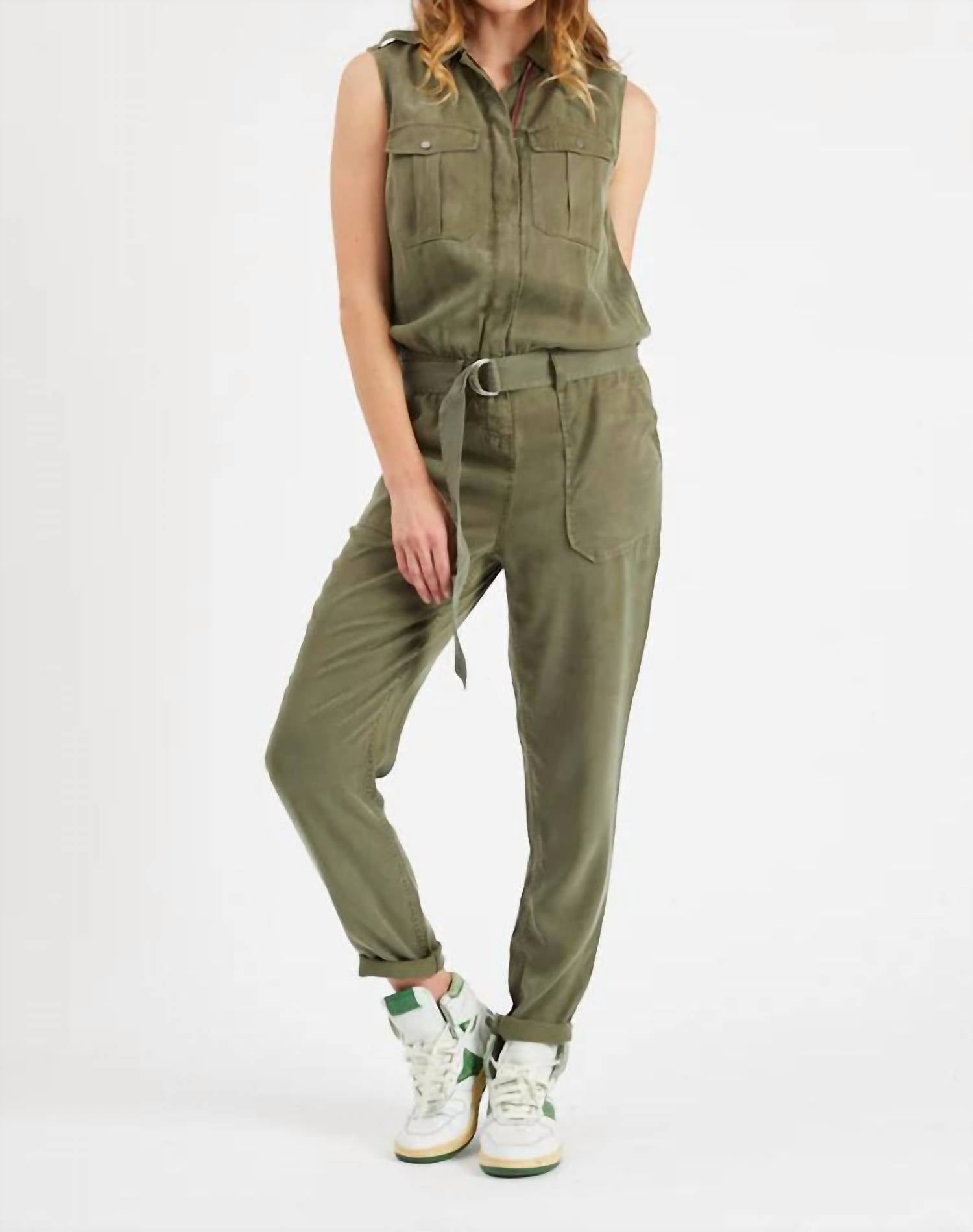 Etienne Marcel - Utility Sleeveless Jumpsuit