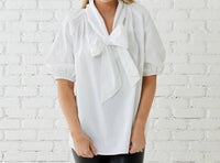 Caryn Lawn - Ryan Bow Sparkle Top