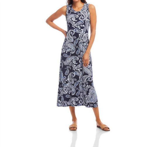 Karen Kane - Sleeveless Midi Dress - Petite