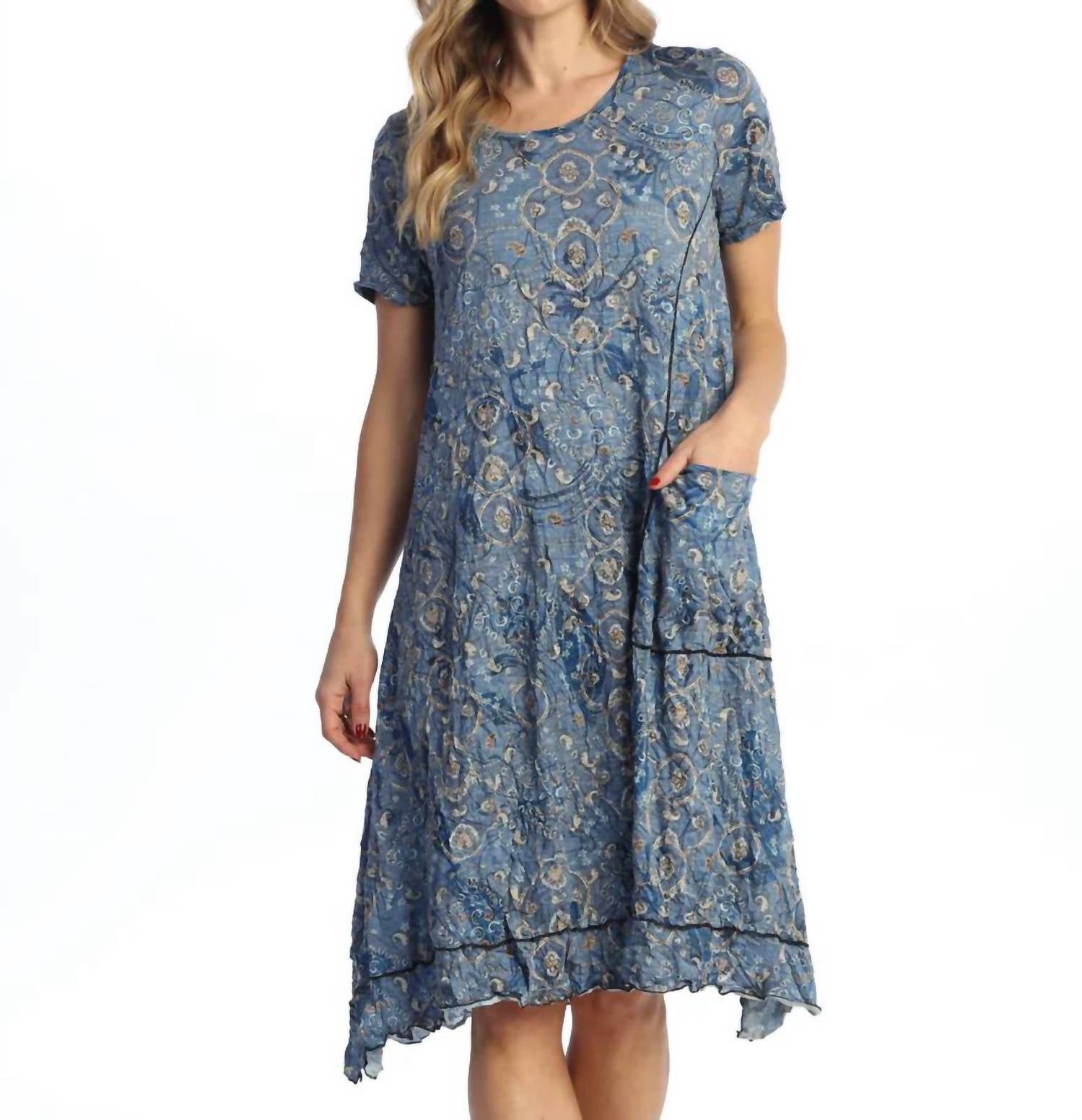 Jess & Jane - Dakota Crushed Pocket Dress