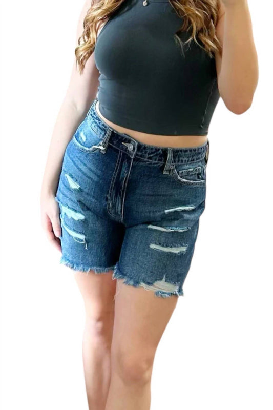 Kancan - High Rise Girlfriend Shorts