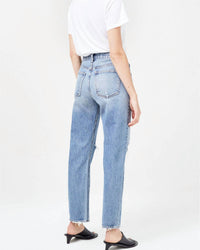 AGOLDE Women's Mia Jean in rule - women's jeans - detail view