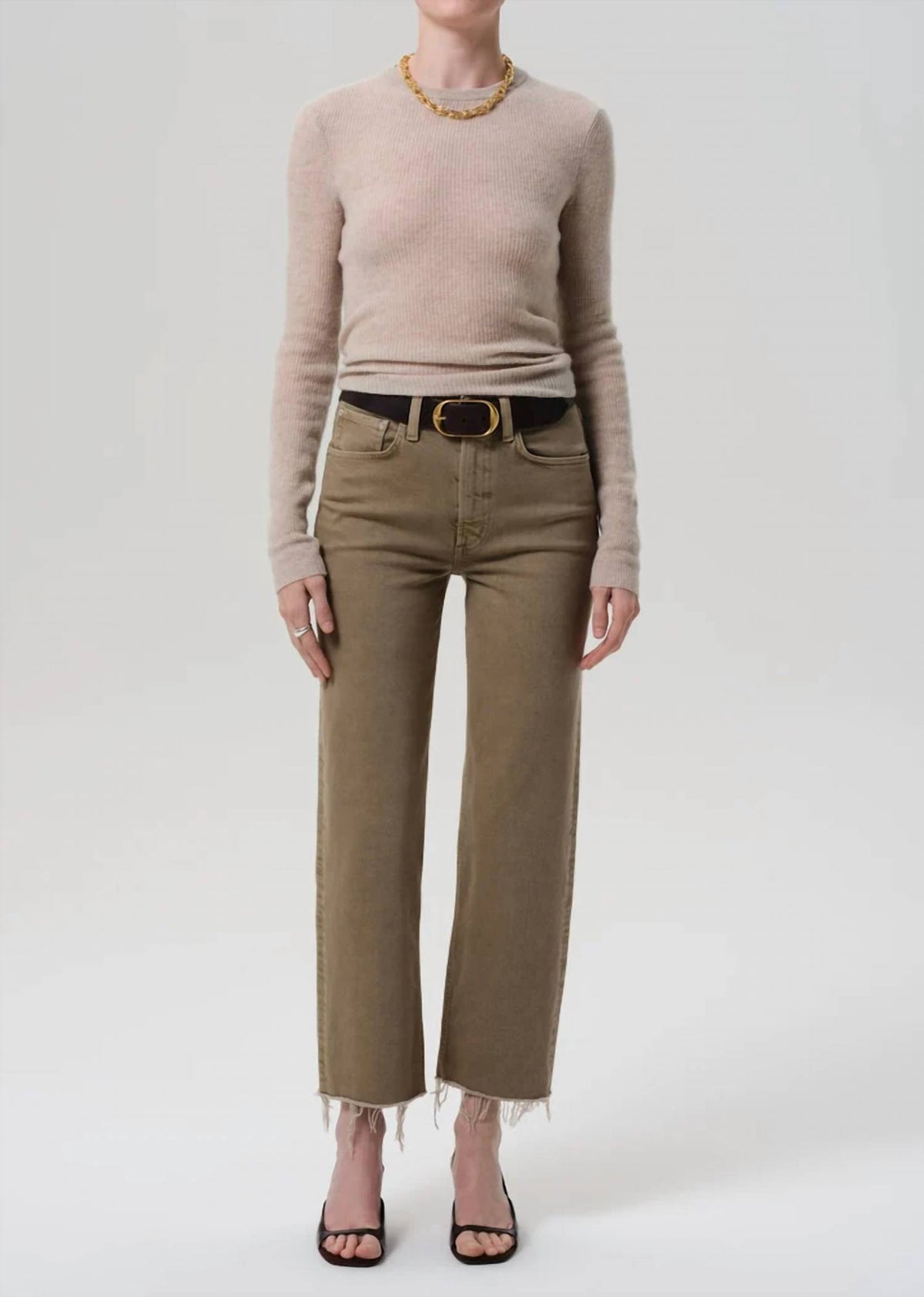 Citizens Of Humanity - Palma Straight Raw Hem Jeans