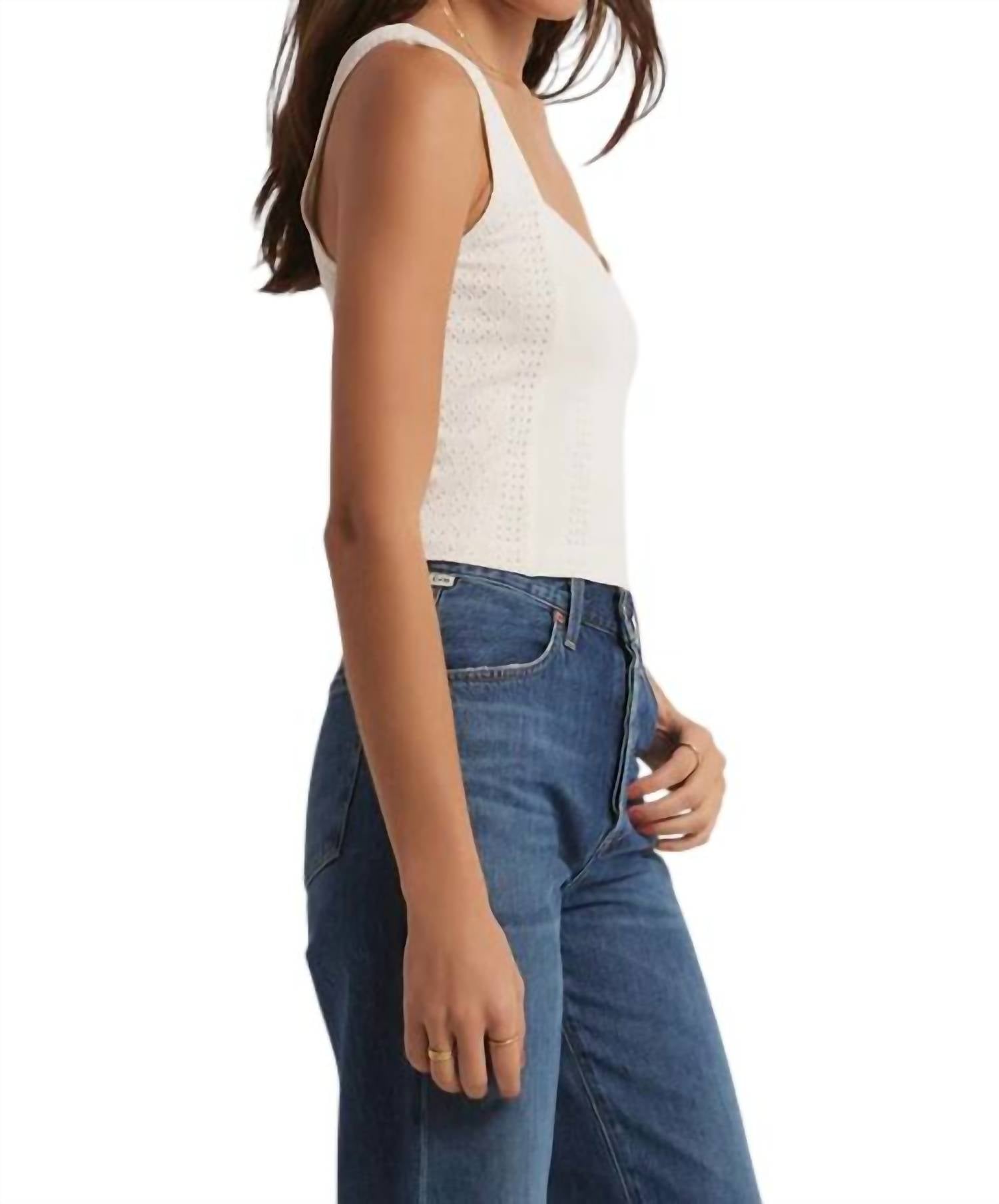 Z Supply - Zaria Eyelet Top