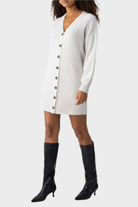 Sanctuary - Button Front Sweater Dress