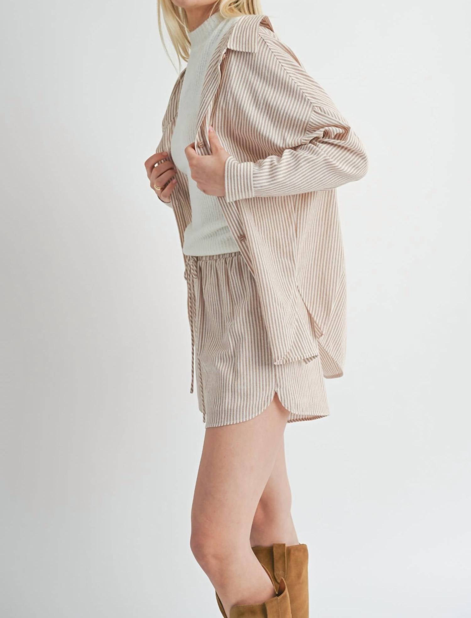 Sage The Label - Canyon Land Slouchy Back Shirt