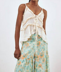 Mint Exclusives - Ximenia Frill Strap Top