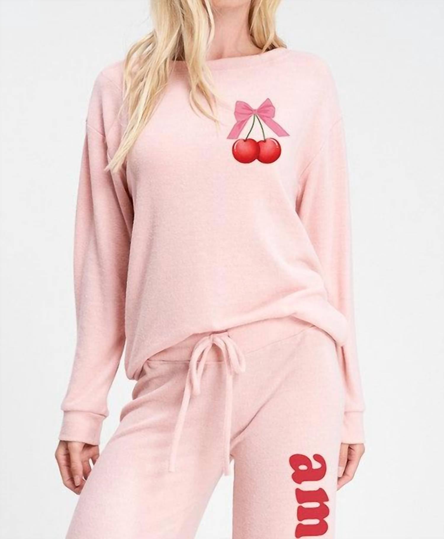 Phil Love - Amour Cherry Loungewear Set