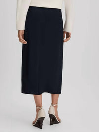 Reiss - Bella High Rise Wrap Midi Skirt