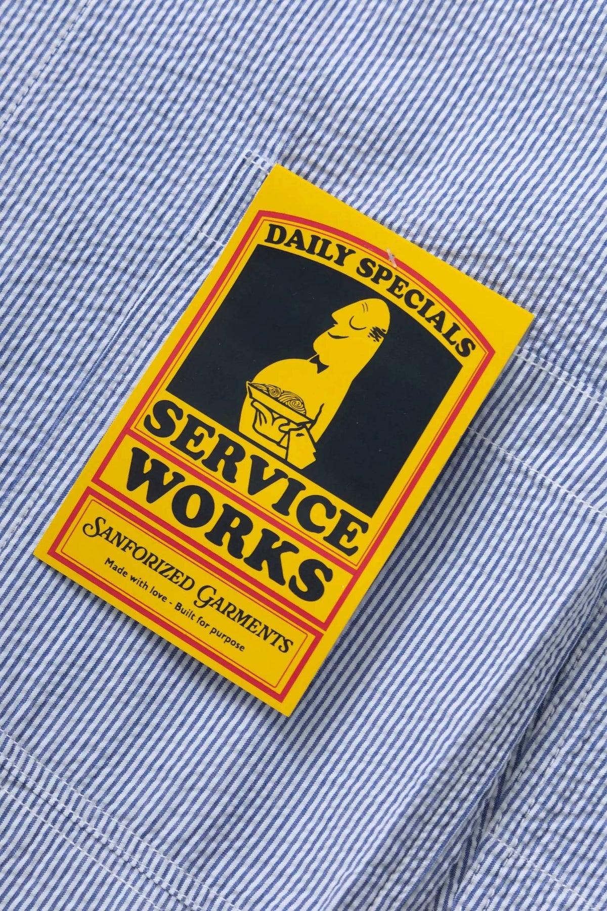 Service Works - Men's Seersucker Server Suit Jacket