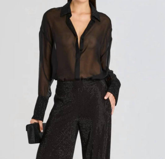 Retrofete - Evelyn Embellished Top