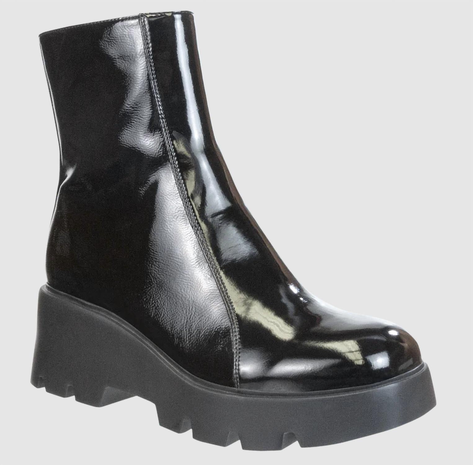 Naked Feet Women's Xenus Platform Ankle Boots in black - women's shoe
