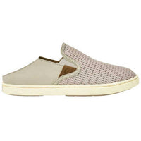 OluKai Women’s Pehuea Breathable Slip On Shoes in tapa tapa - women's sneaker - detail view