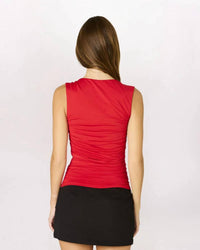 Rowan + Riot - Fitted Sleeveless Square Neck Top