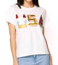 Queen Of Sparkles - USA Icon Short Sleeve Tee