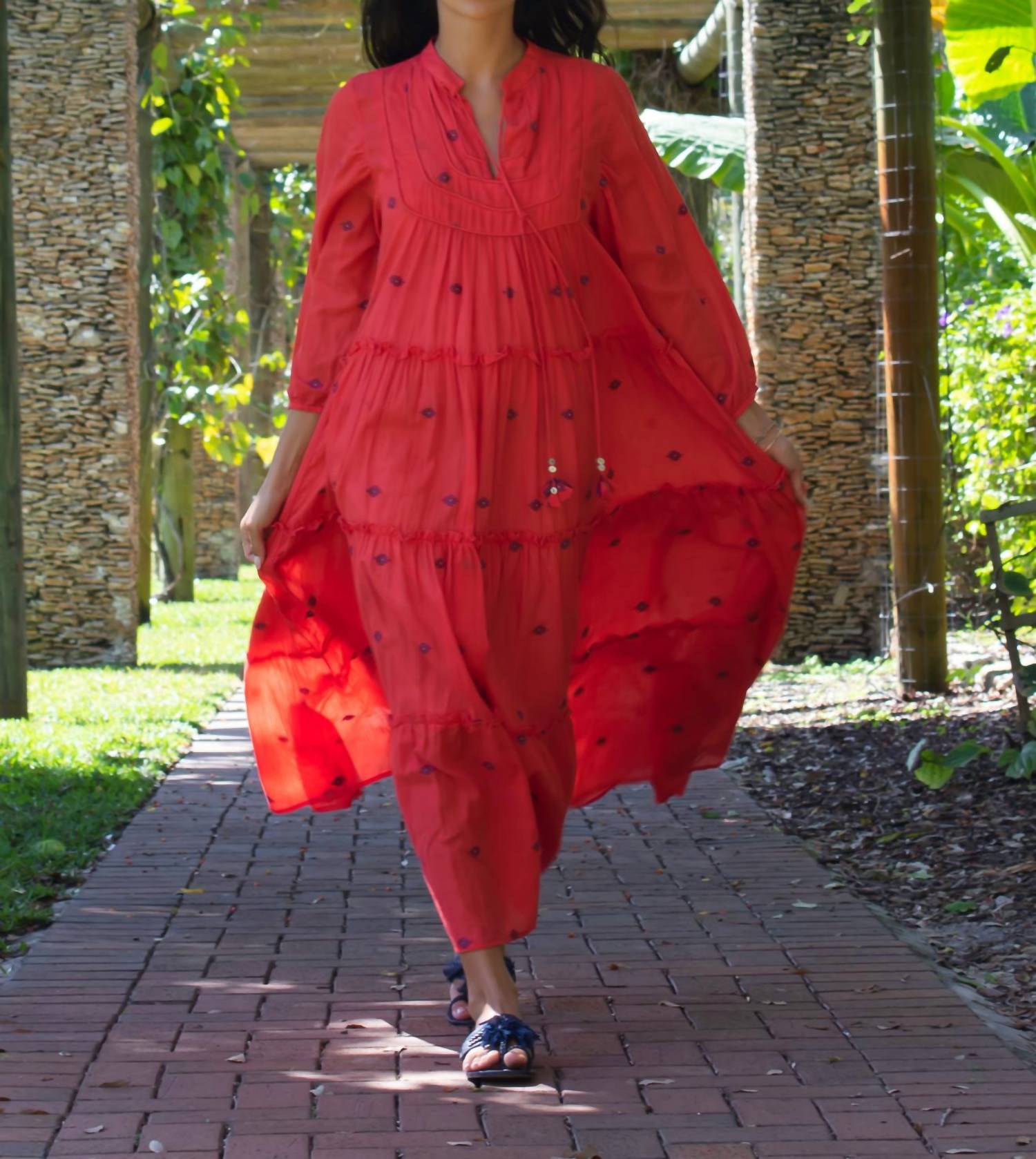 Guadalupe Design - Casandra Midi Dress