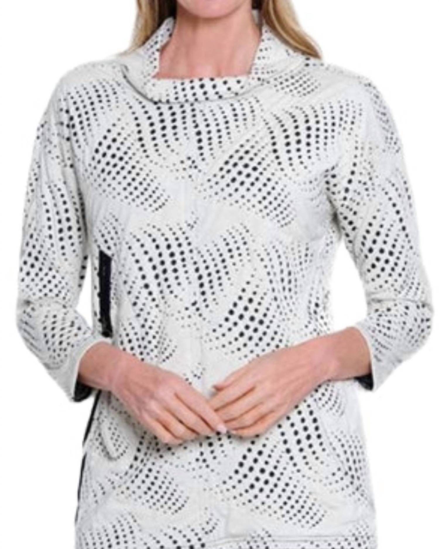 Multiples - Long Sleeve High-low Top